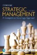 Mylab Management with Pearson Etext -- Access Card -- For Strategic Management: A Competitive Advantage Approach, Concepts and Cases