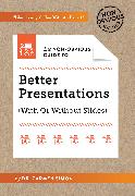 The Non-Obvious Guide to Better Presentations