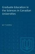 Graduate Education in the Sciences in Canadian Universities