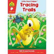 School Zone Tracing Trails Workbook with Stickers