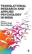 Translational Research and Applied Psychology in India