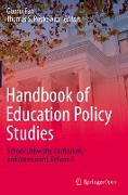 Handbook of Education Policy Studies