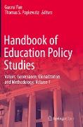 Handbook of Education Policy Studies