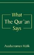 What the Qur'an Says