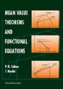 Mean Value Theorems And Functional Equations