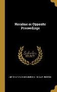 Heraline or Opposite Proceedings