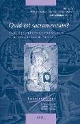 Quid Est Sacramentum?: Visual Representation of Sacred Mysteries in Early Modern Europe, 1400-1700