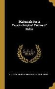 Materials for a Carcinological Fauna of India