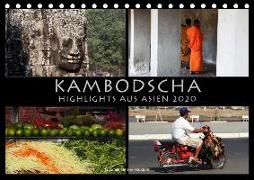 Kambodscha Highlights aus Asien 2020 (Tischkalender 2020 DIN A5 quer)