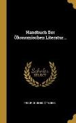 Handbuch Der Ökonomischen Literatur