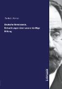 Deutsche Renaissance, Betrachtungen u¨ber unsere ku¨nftige Bildung