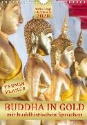 BUDDHA IN GOLD (Wandkalender 2020 DIN A4 hoch)