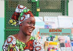 Benin Märkte Farben Voodoo (Wandkalender 2020 DIN A2 quer)