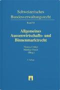 Allgemeines Aussenwirtschafts- und Binnenmarktrecht