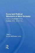 Social And Political Structures In West Germany
