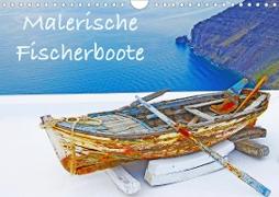 Malerische Fischerboote (Wandkalender 2020 DIN A4 quer)
