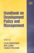 Handbook on Development Policy and Management