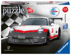 Ravensburger 3D Puzzle Porsche 911 GT3 Cup 11147 - Das berühmte Fahrzeug und Sportwagen als 3D Puzzle Auto - 108 Teile - ab 10 Jahren