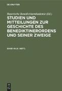 Studien und Mitteilungen zur Geschichte des Benediktinerordens und seiner Zweige. Band 46 (II. Heft)