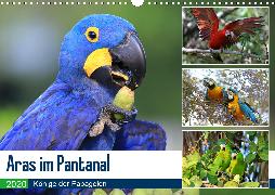 Aras im Pantanal (Wandkalender 2020 DIN A3 quer)