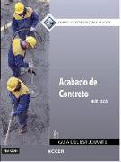 Concrete Finishing Trainee Guide in Spanish, Level 2