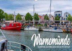 Warnemünde - Sommer, Sonne und Sand im Schuh (Wandkalender 2020 DIN A2 quer)