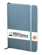 Monsieur Notebook Soft Leather Journal - Baby Blue Ruled Medium