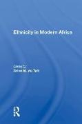 Ethnicity in Modern Africa