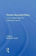 French Security Policy