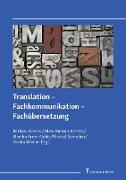 Translation ¿ Fachkommunikation ¿ Fachübersetzung