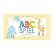 ABC-Spiel mit Tieren und Tiernamen, bestehend aus 52 Karten. Alphabet Memo-Spiel mit Tieren 52-teilig. Gedächtnis Lernspiel für Kinder zum ABC und Tiere lernen. Kinder Legekartenspiel zur Bildpaar Suche