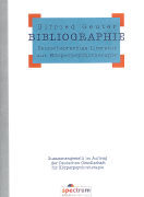 Bibliographie. Deutschsprachige Literatur zur Körperpsychotherapie