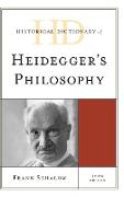 Historical Dictionary of Heidegger's Philosophy