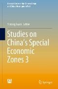 Studies on China's Special Economic Zones 3