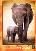 Elephant mit Baby