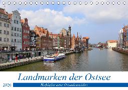 Landmarken der Ostsee (Tischkalender 2020 DIN A5 quer)