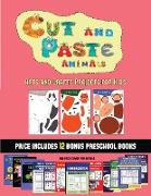 Arts and Crafts Projects for Kids (Cut and Paste Animals): A great DIY paper craft gift for kids that offers hours of fun