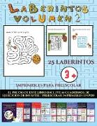 Imprimibles para preescolar (Laberintos - Volumen 2)