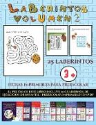 Fichas imprimibles para preescolar (Laberintos - Volumen 2)