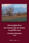 Gemeindelexikon über den Viehstand und den Obstbau für den Preußíschen Staat