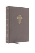 NRSV, Catholic Bible, Journal Edition, Cloth over Board, Gray, Comfort Print