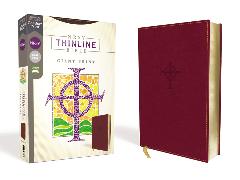 NRSV, Thinline Bible, Giant Print, Leathersoft, Burgundy, Comfort Print