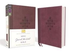 NRSV, Journal the Word Bible, Leathersoft, Burgundy, Comfort Print