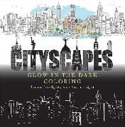 Cityscapes Glow in the Dark Coloring