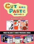 Cut and Glue Crafts (Cut and Paste Animals): A great DIY paper craft gift for kids that offers hours of fun