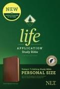 NLT Life Application Study Bible, Third Edition, Personal Size (Leatherlike, Brown/Tan, Indexed)