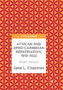African and Afro-Caribbean Repatriation, 1919¿1922