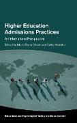 Higher Education Admissions Practices