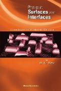Physics At Surfaces And Interfaces, Proceedings Of The International Conference