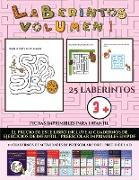 Fichas imprimibles para infantil (Laberintos - Volumen 1)